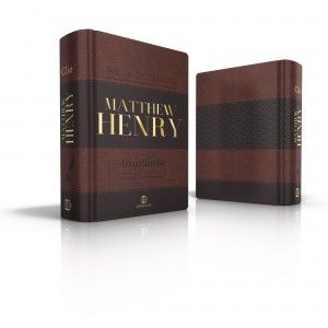 BIBLIA DE ESTUDIO MATTHEW HENRY (Leathersoft clásica/ con índice)
