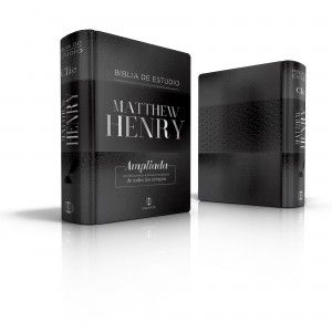 BIBLIA DE ESTUDIO MATTHEW HENRY (Bonded leather/ con índice)